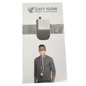 EASY FLOW Personal Air Filtration System Fresh Air Anywhere NEW Sealed